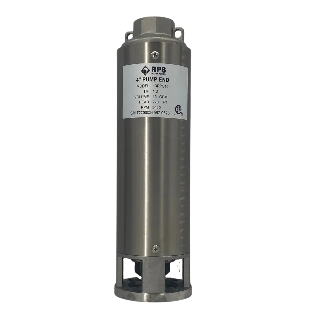 RPS Core Series 13RPS10 4" Submersible Pump End | Engineered Impeller | 15-21 GPM - Image 3