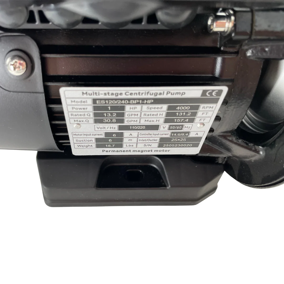 1HP 110V/120V/220V Eco-Steady Continuous Pressure Booster Pump Up to 55PSI | Pressurized Irrigation Pump for Drip & Sprinkler | Full Home Residential & RV Water Pump | Shallow Well Jet Pump - Image 23
