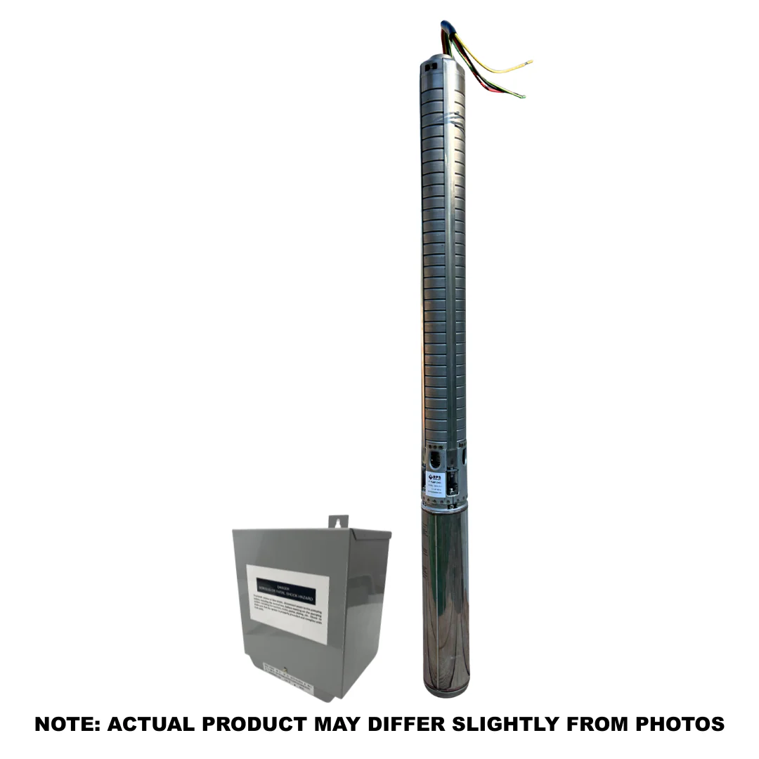 1/2HP 220V RPS Steel Pro Submersible Well Pump Kit – 3-Wire 1/2 HP 4-11 GPM Single Phase 220V 10RPS05-S - Image 12