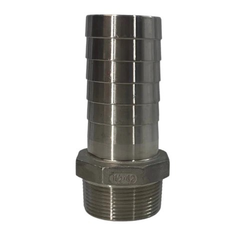 Stainless Steel Barbed Hose Fittings - For Use With Poly Pipe, Well Ready - Image 10