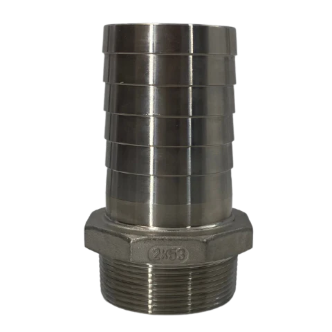 Stainless Steel Barbed Hose Fittings - For Use With Poly Pipe, Well Ready - Image 11