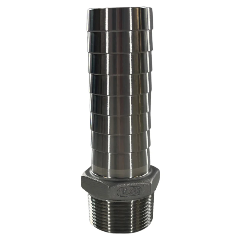 Stainless Steel Barbed Hose Fittings - For Use With Poly Pipe, Well Ready - Image 13