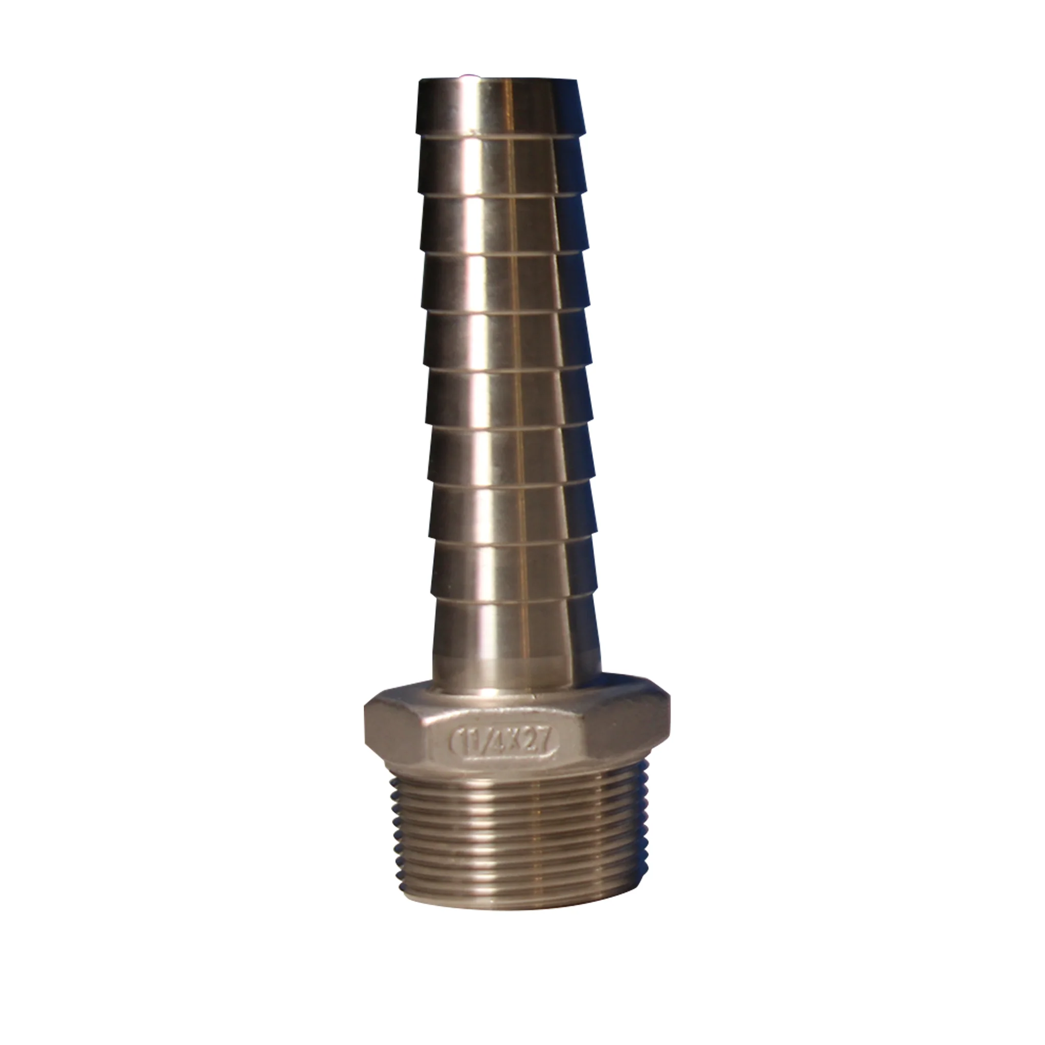 Stainless Steel Barbed Hose Fittings - For Use With Poly Pipe, Well Ready - Image 4
