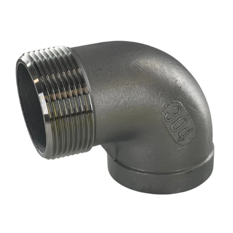 304 Stainless Steel NPT Male to Female Elbow - Image 4