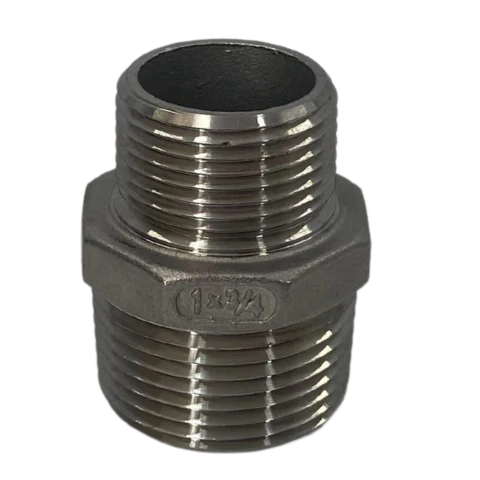 Stainless Steel Threaded Nipple MNPT - Image 3