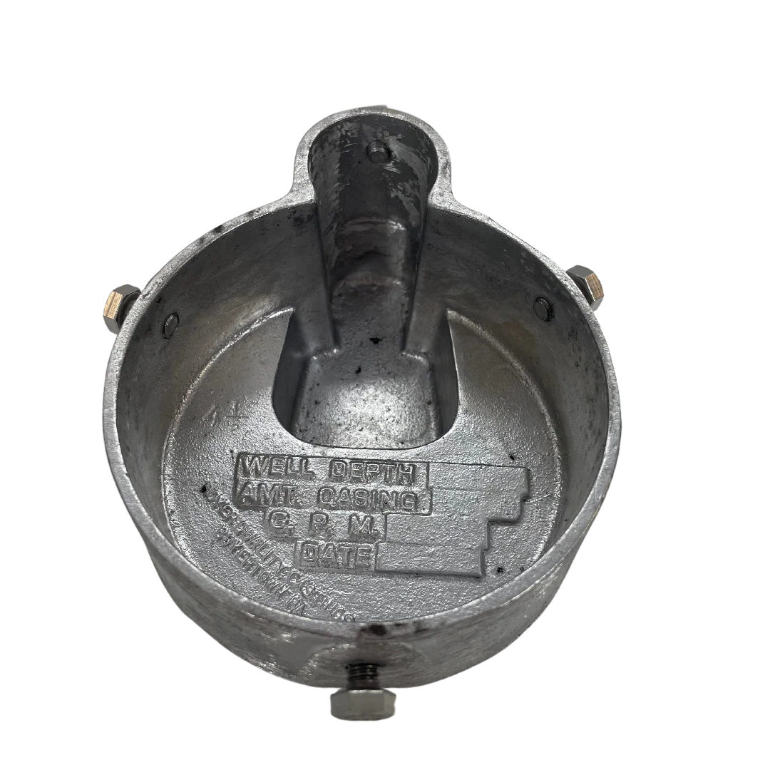 Cast Aluminum Sanitary Well Cap for Freeze Proof Well - Image 5